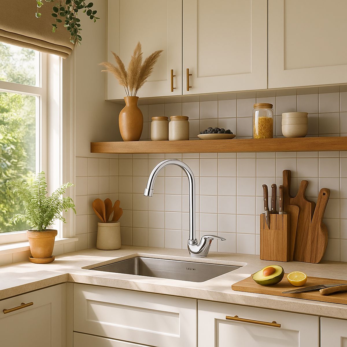 DUSCHY - Monomando para Lavaplatos Theo Gris