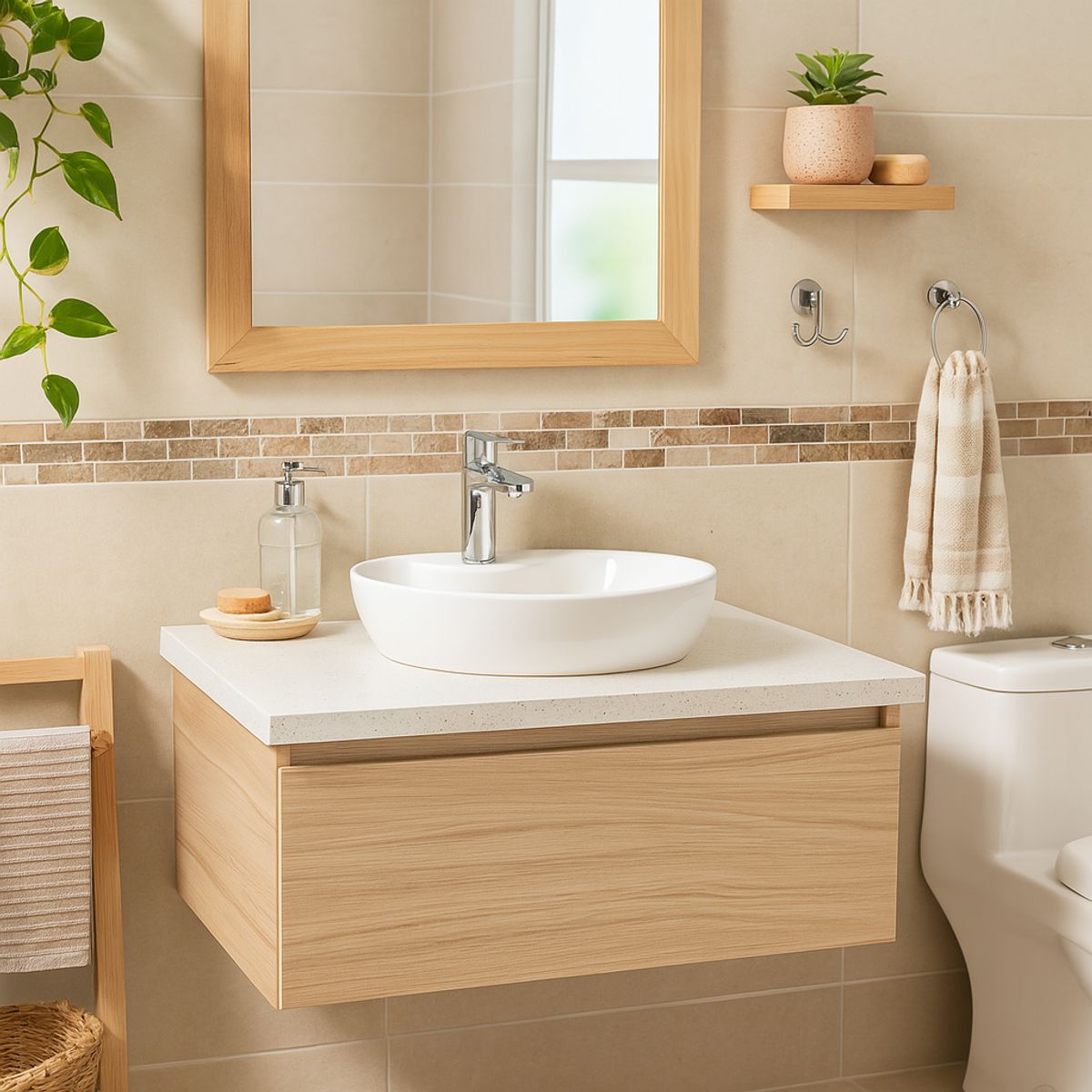 DUSCHY - Monomando para Lavamanos Kalmar Cromado