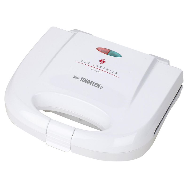 SINDELEN - Sandwichera 2 Panes 800 W SW-840BL