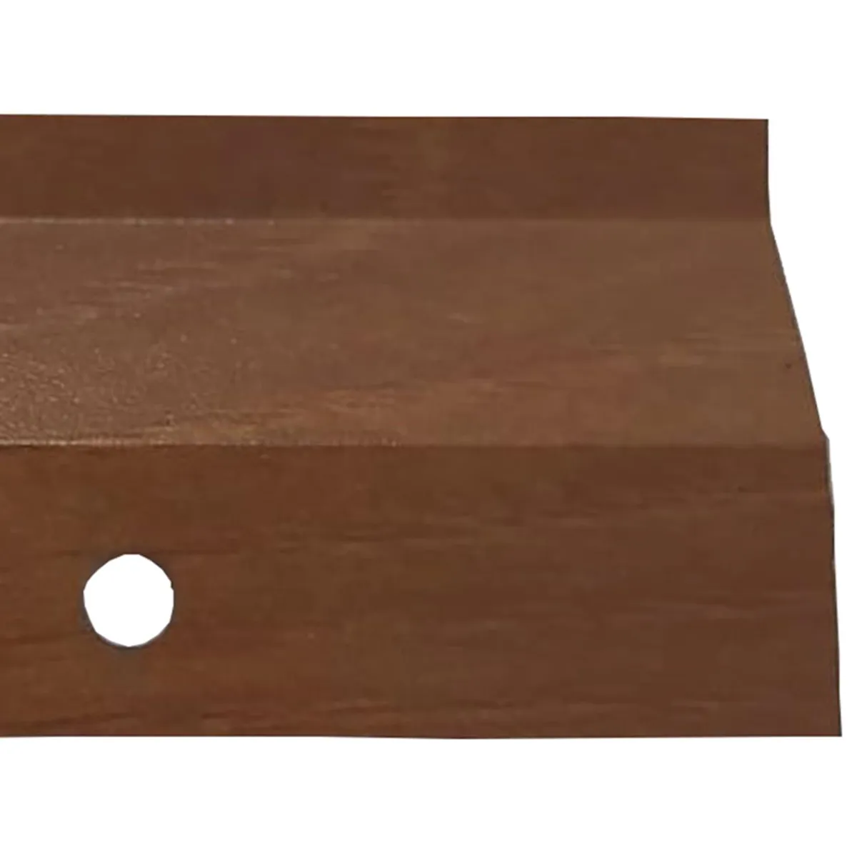 HOLZTEK - Cubrejunta desnivel cerezo con tornillo