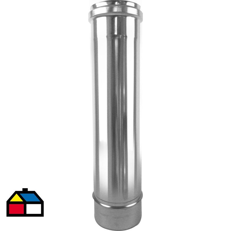 BOSCA - Cañon acero inox diámetro 80 mm largo 0,5 mt