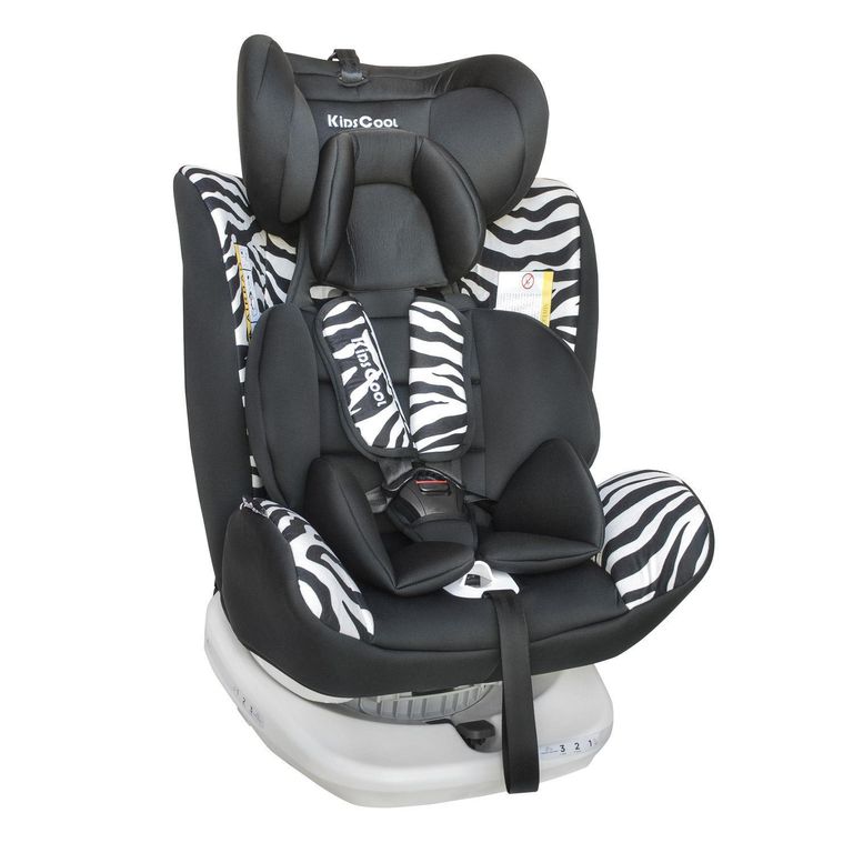 KIDSCOOL Silla para auto cebra