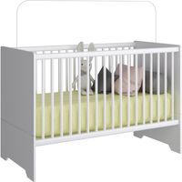 Cuna 3en1 135x90x68 cm blanca