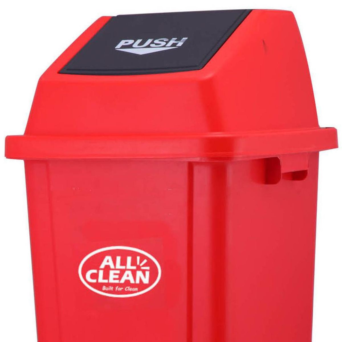 ALL CLEAN - Basurero 60 Litros PVC Rojo