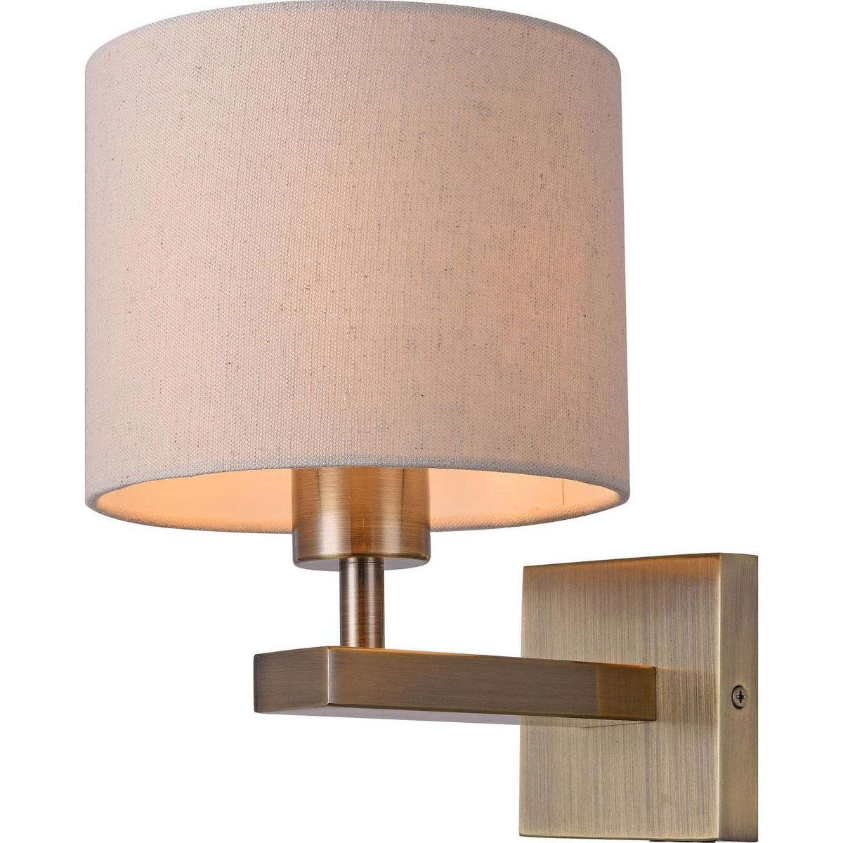 DISEÑO 3 - Apliqué Cilindro Acero Dorado