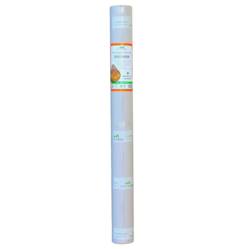 PAPERMARKET - Rollo papel reciclado 1x30m
