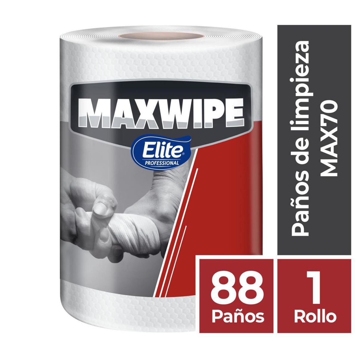 ELITE PROFESSIONAL - Paños de Limpieza Elite Professional Maxwipe Max70 88 Unidades