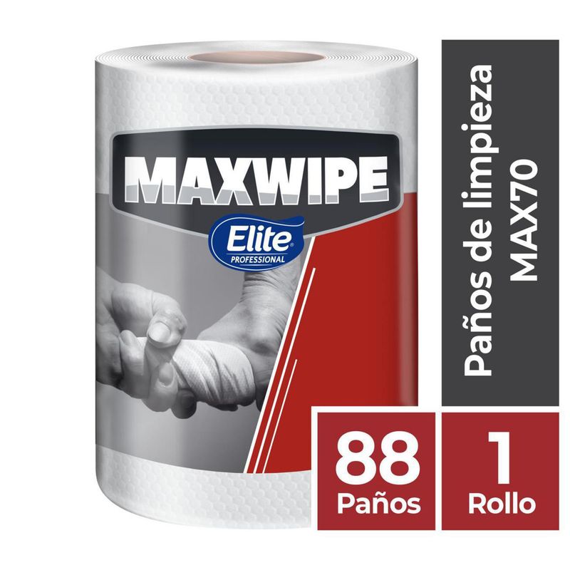ELITE PROFESSIONAL - Paño de limpieza Maxwipe 88 paños