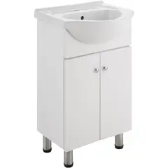 DUSCHY - Mueble vanitorio 50x82x43 cm blanco