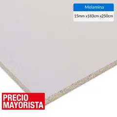 GENERICO - Melamina Blanco 15 mm 183x250 cm