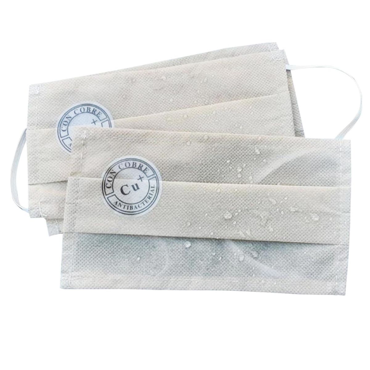 MASCU - Set 50 mascarillas re utilizables nano cobre