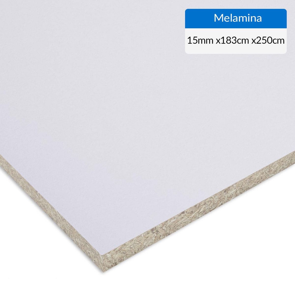 MASISA - Melamina Gris Mate 15 mm 183x250 cm