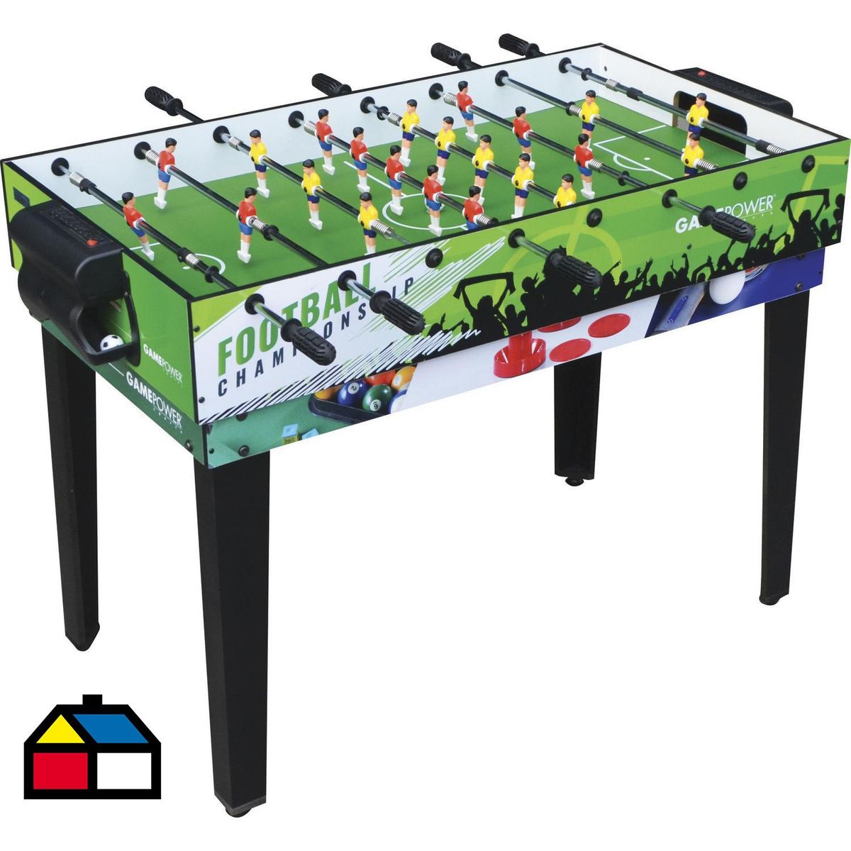 GAME POWER - Taca Taca 4 en 1 61x124x82 cm
