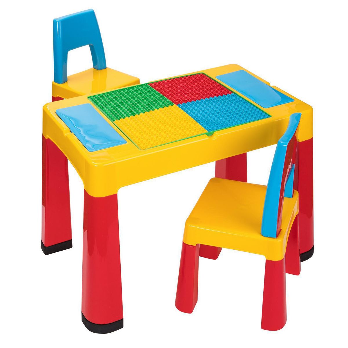 KIDSCOOL - Mesa didactica lego c/2 sillas