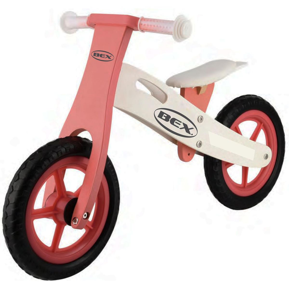 BEX - Bicicleta de equilibrio de madera roja