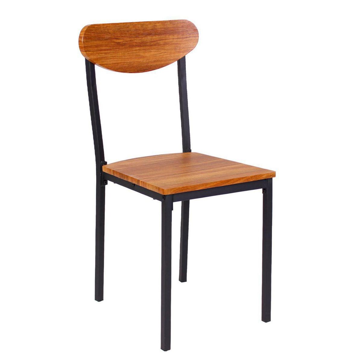 YARDAS - Juego de Comedor Quintay 4 Sillas Mesa Rectangular 70x76x110 cm Café