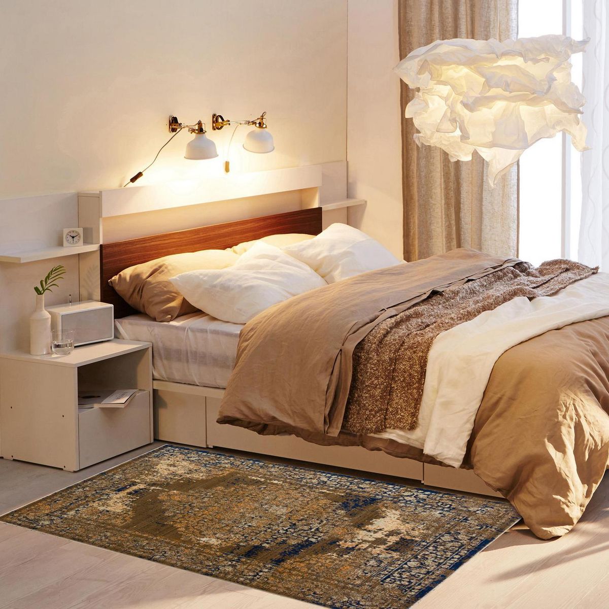 Bajada de Cama Positano 50x100 cm Polipropileno Multicolor, marca MASHINI - Foto 2
