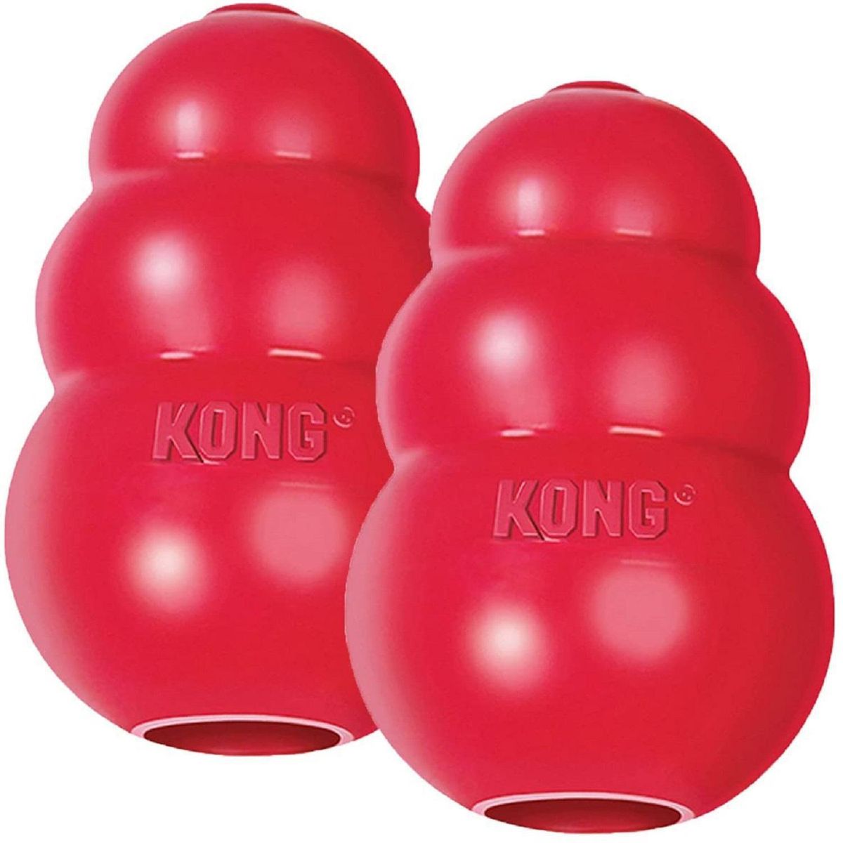 KONG - Juguete para perro kong classic xl caucho rojo