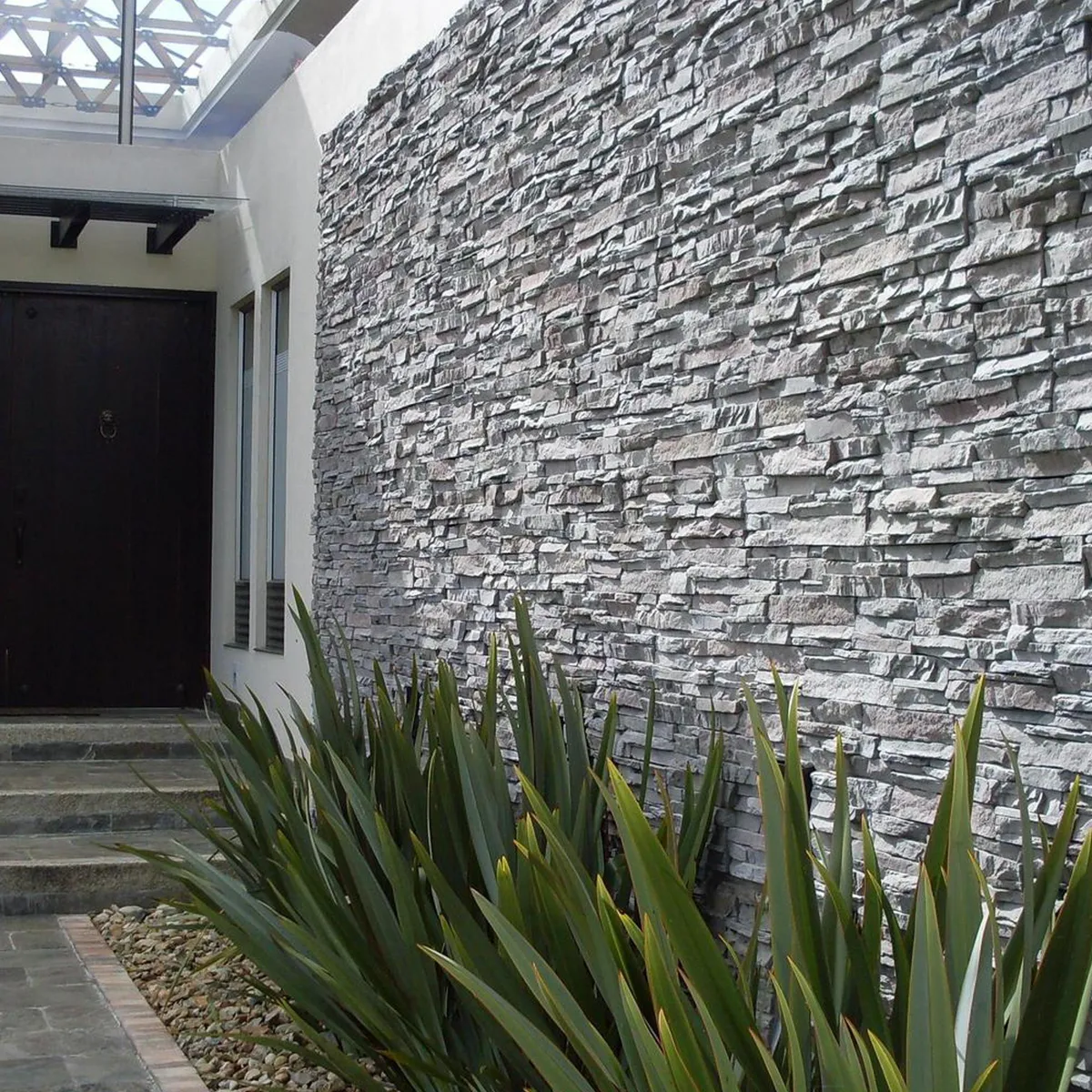 NATSTONE - Piedra reconstituida Tungurahua gris, 0,25 m2