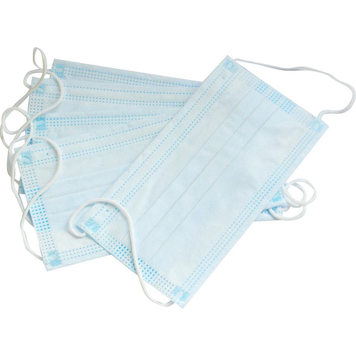 TOPSAFE - Mascarilla desechable 3 pliegues, 50 unidades