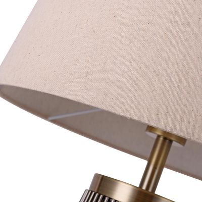 Imagen 2 del producto Lámpara Mesa Jaula Bronce SM Dorado 40x58 cm