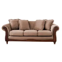 LATAM HOME - Sofa Rimini 3C Tela Soft Velve
