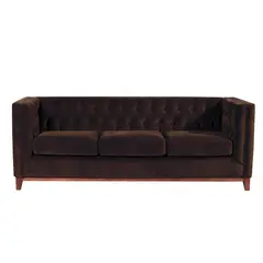 LATAM HOME - Sofa Roma 3C Tela Soft Velvet