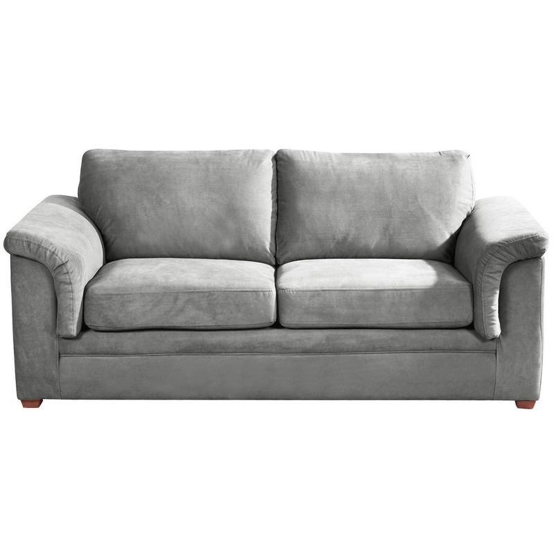 LATAM HOME - Sofa Ancona 3C Tela Velvet Gra
