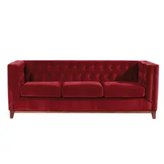 LATAM HOME - Sofa Roma 3C Tela Soft Velvet