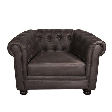 Sofa Florencia 1C Cuero Marron