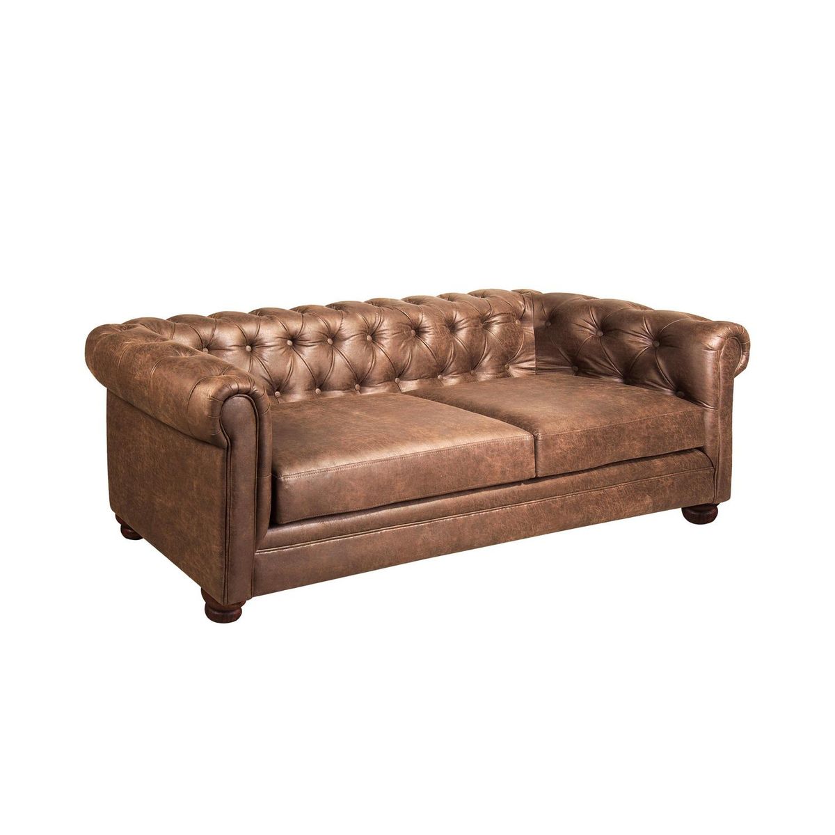 LATAM HOME - Sofa Florencia 3C Cuero