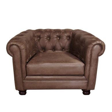 Sofa Florencia 1C Cuero Carame