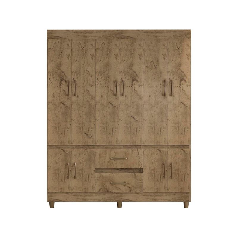 EXIT - Clóset 10 Puerta(s) 150x185x42 cm Roble
