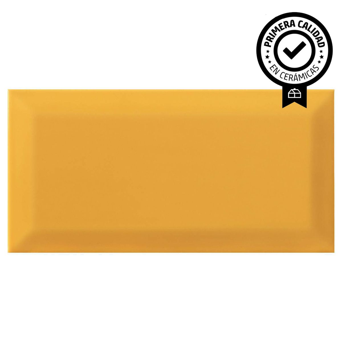 ANTIK - Cerámica 10x20 cm Bisel Tiger Amarillo 1 m2