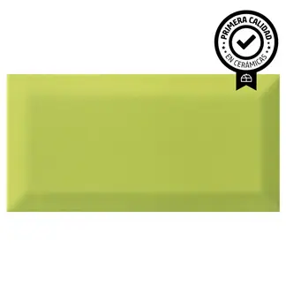 ANTIK - Cerámica 10x20 cm Bisel Ygreen Verde Pistacho 1 m2