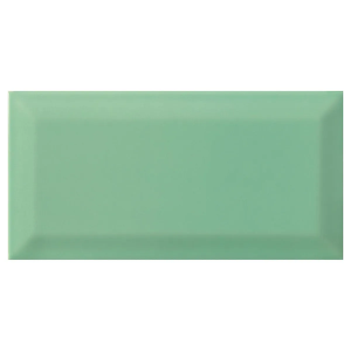 ANTIK - Cerámica 10x20 cm Bisel Esmeral Verde 1 m2