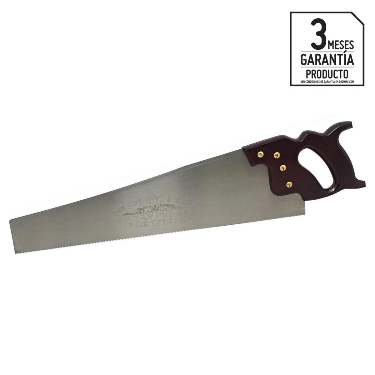 THOMAS FLINN - Serrucho carpintero 20" 10 TPI crosscut