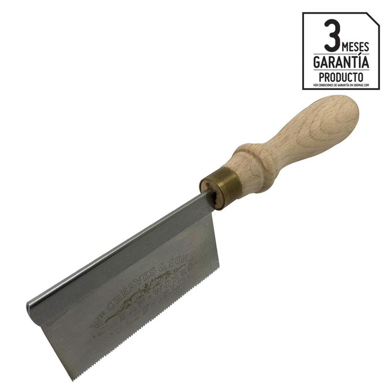 THOMAS FLINN - Serrucho de ebanista 4" 15 TPI