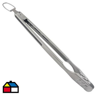 Tenaza bbq para asados acero inoxidable