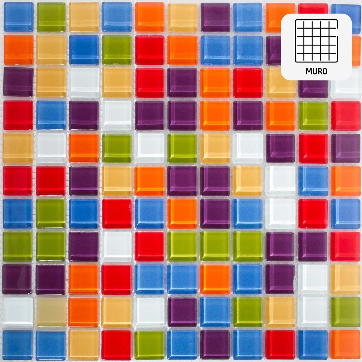 ANTIK - Malla mescla amolite  30x30 cm unidad