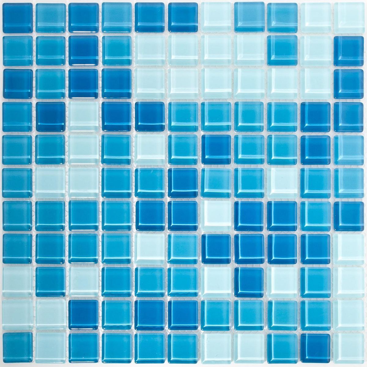 ANTIK - Malla mescla azul claro 30x30 cm unidad