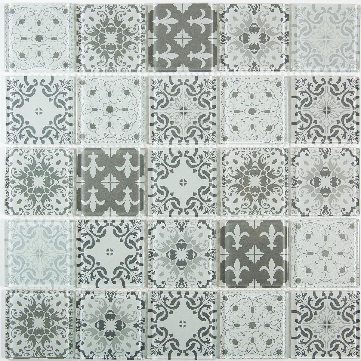 ANTIK - Malla vidrio ladrilho coimbra 30x30 cm unidad