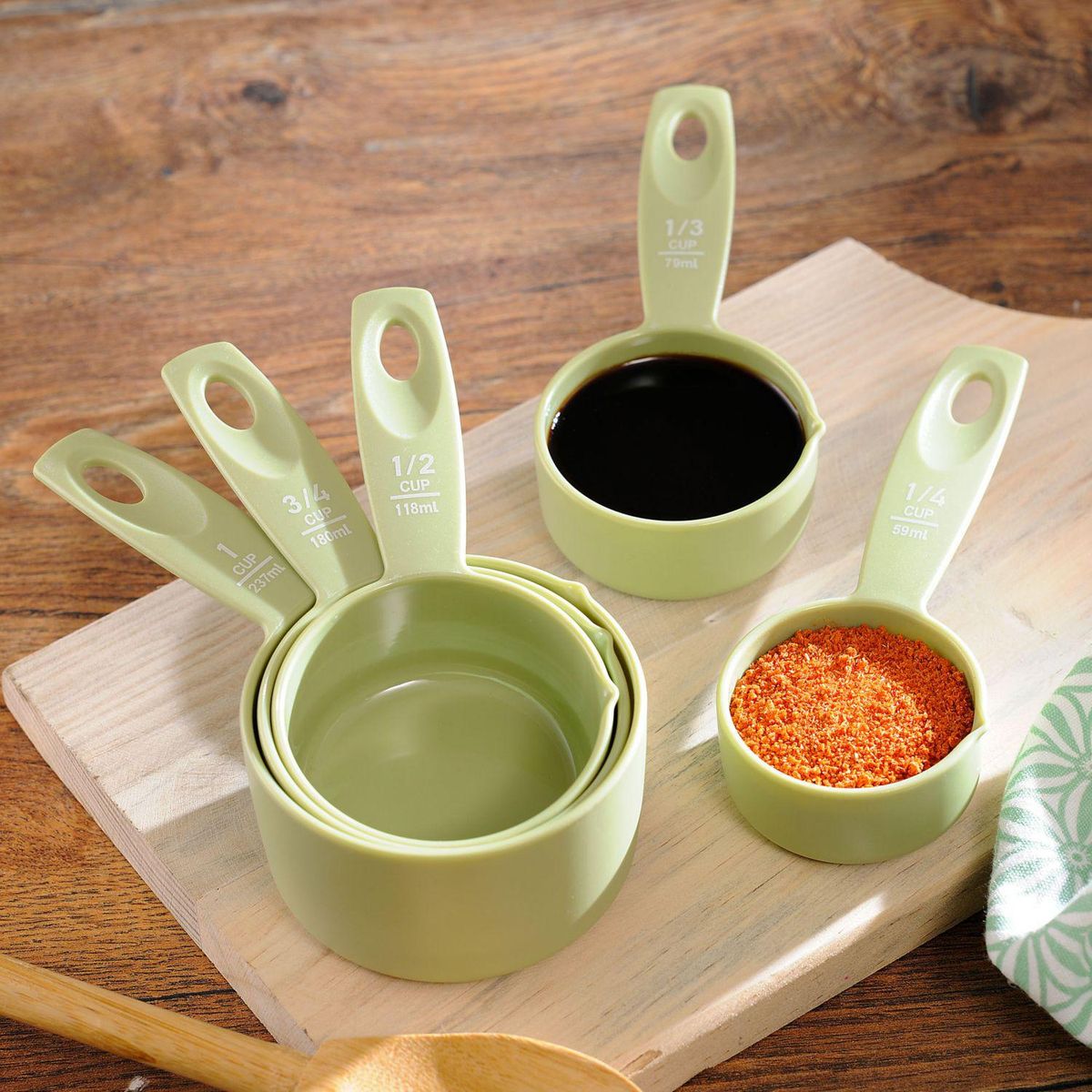 JUST HOME COLLECTION - Set x5 cucharas medidoras