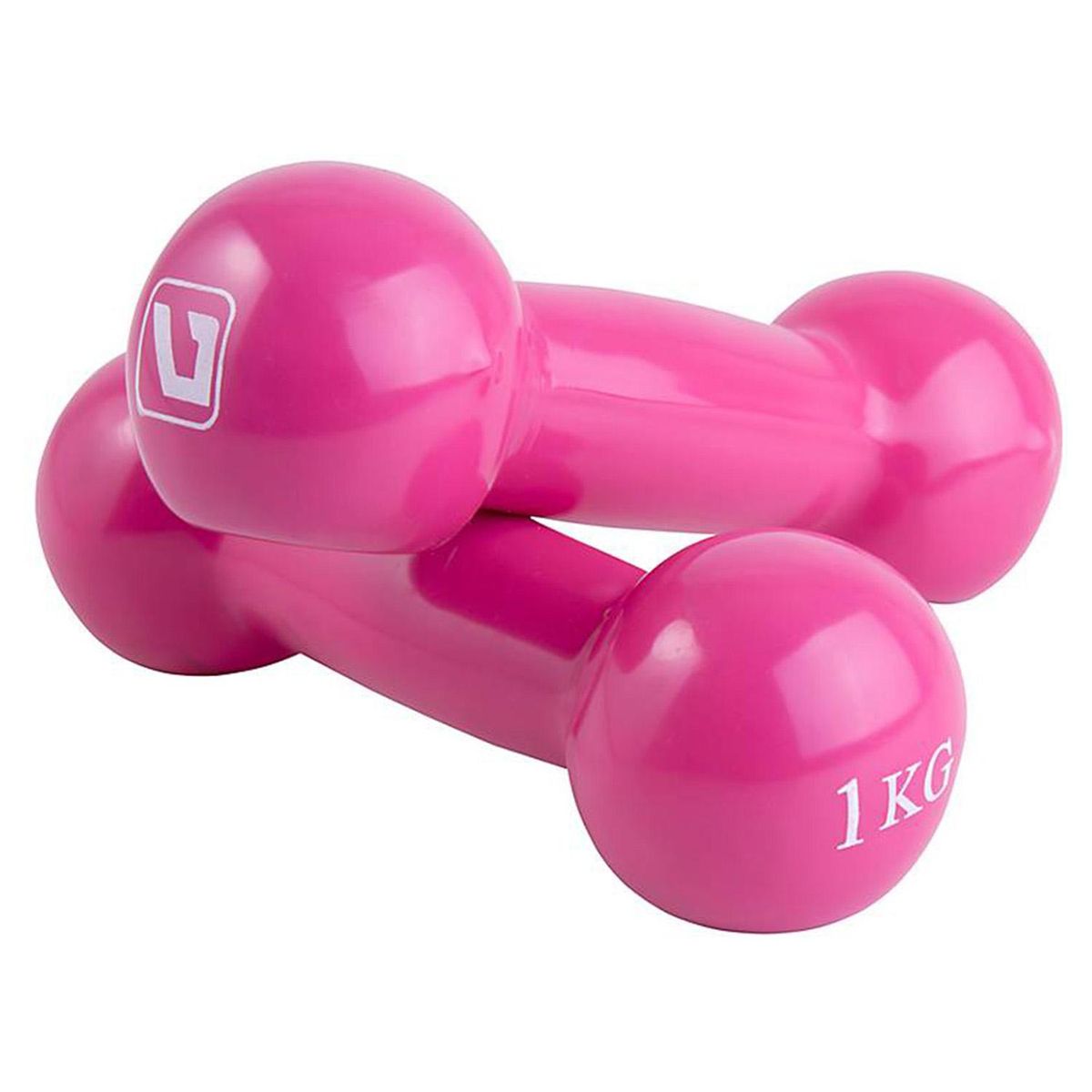 LIVEUP - Mancuernas softee 1 kilo rosadas