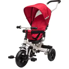 KIDSCOOL - Triciclo Stroller Giro 360° Rojo Desde 1 año