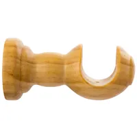 Set De Soportes Para Barra De Cortina 28 Mm 2 Unidades Natural