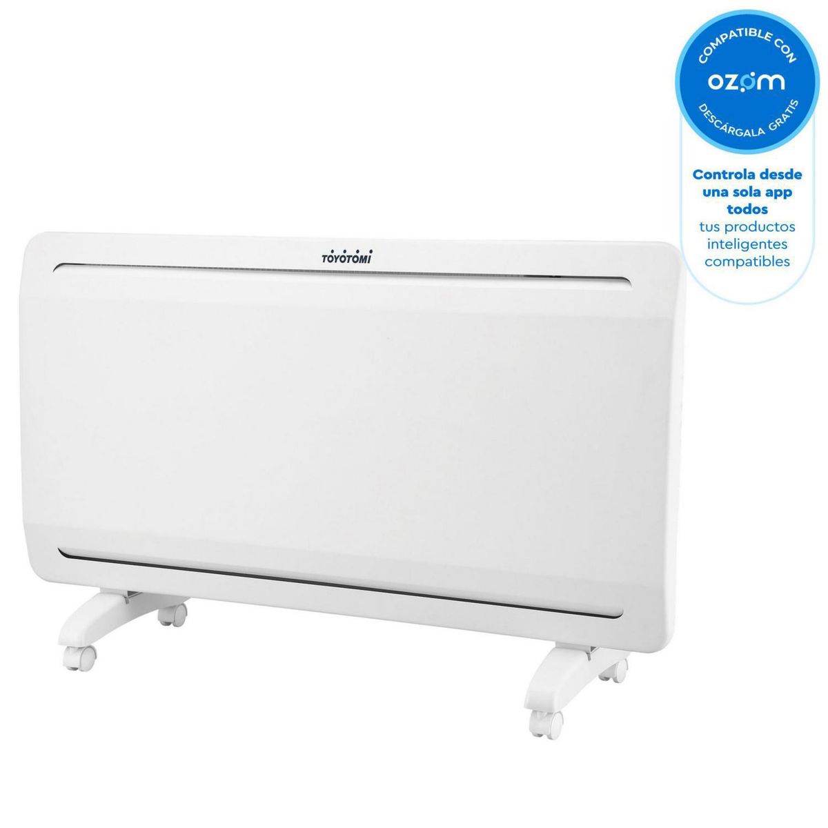 TOYOTOMI - Convector Eléctrico con Wifi 2000 W Convección CE-2072W Blanco