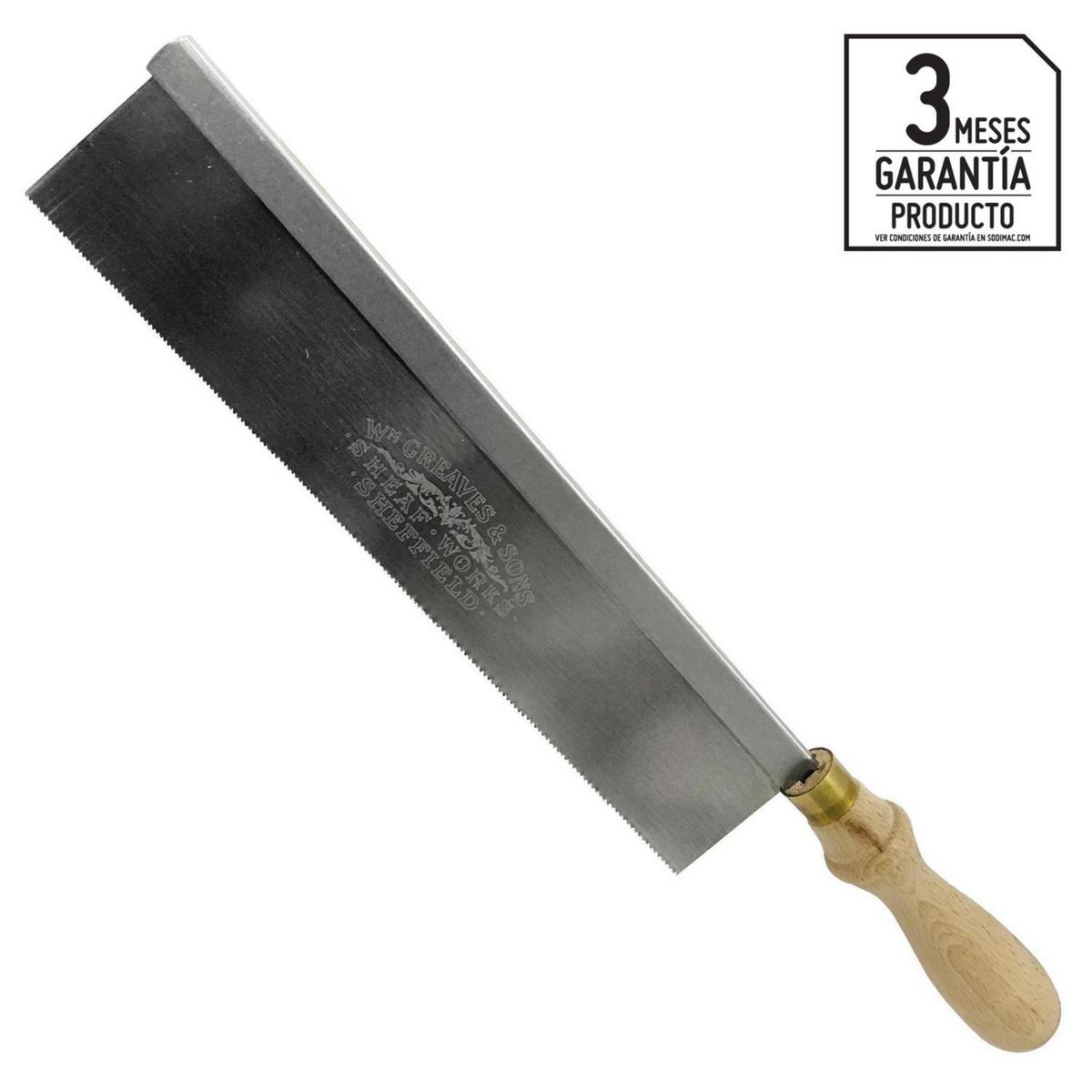 THOMAS FLINN - Serrucho de ebanista 10" 15 TPI