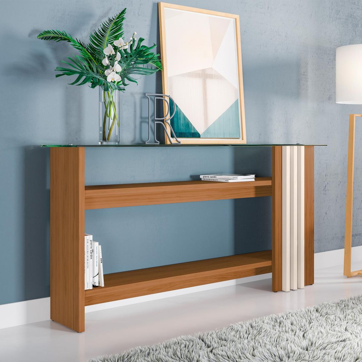 ALTAVISION - Arrimo Frizz 79x150x35 Café Claro.