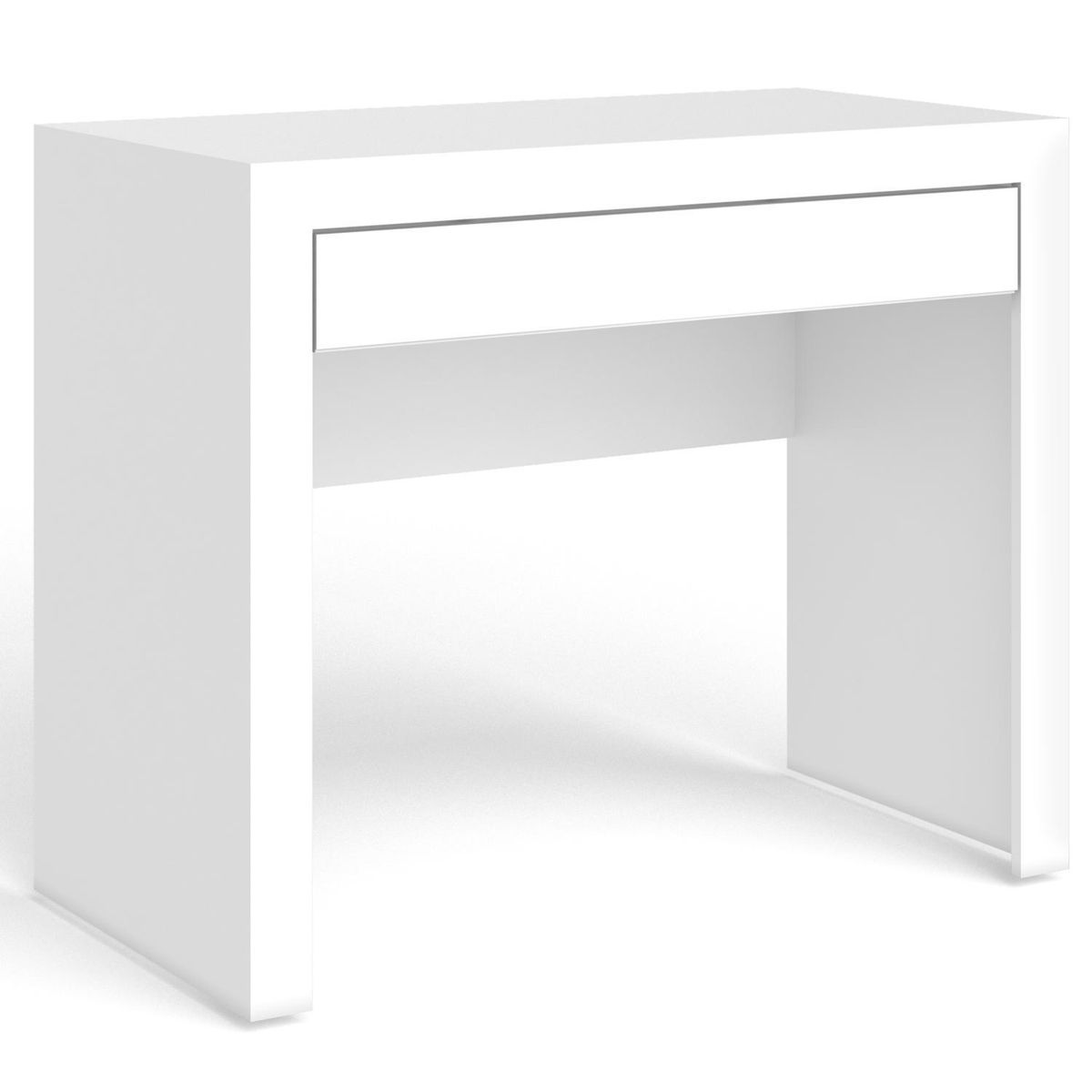 MOBILFRANK - Escritorio 78x90x47 cm MDP blanco